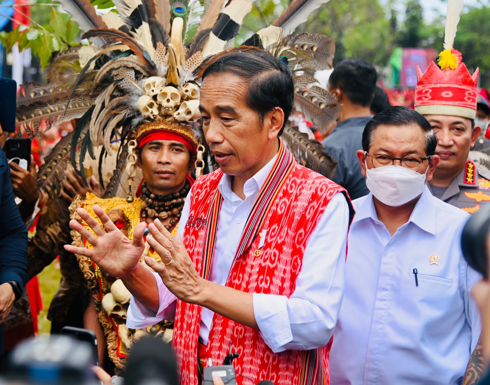 Presiden Jokowi Sampaikan Progres Pembangunan IKN