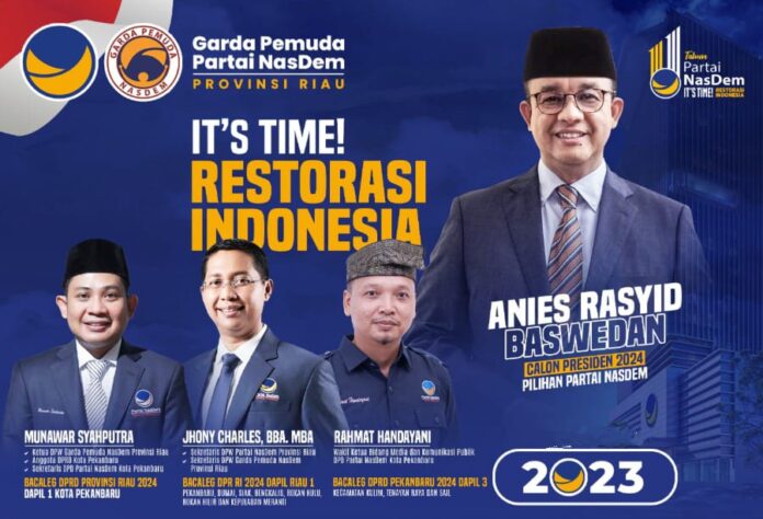 Anies Baswedan akan ke Riau.