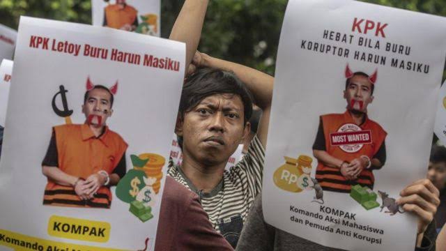 Aktivis Forum Pengawal Demokrasi Desak KPK Tangkap Harun Masiku dan Tersangkakan Donny Tri Istiqomah
